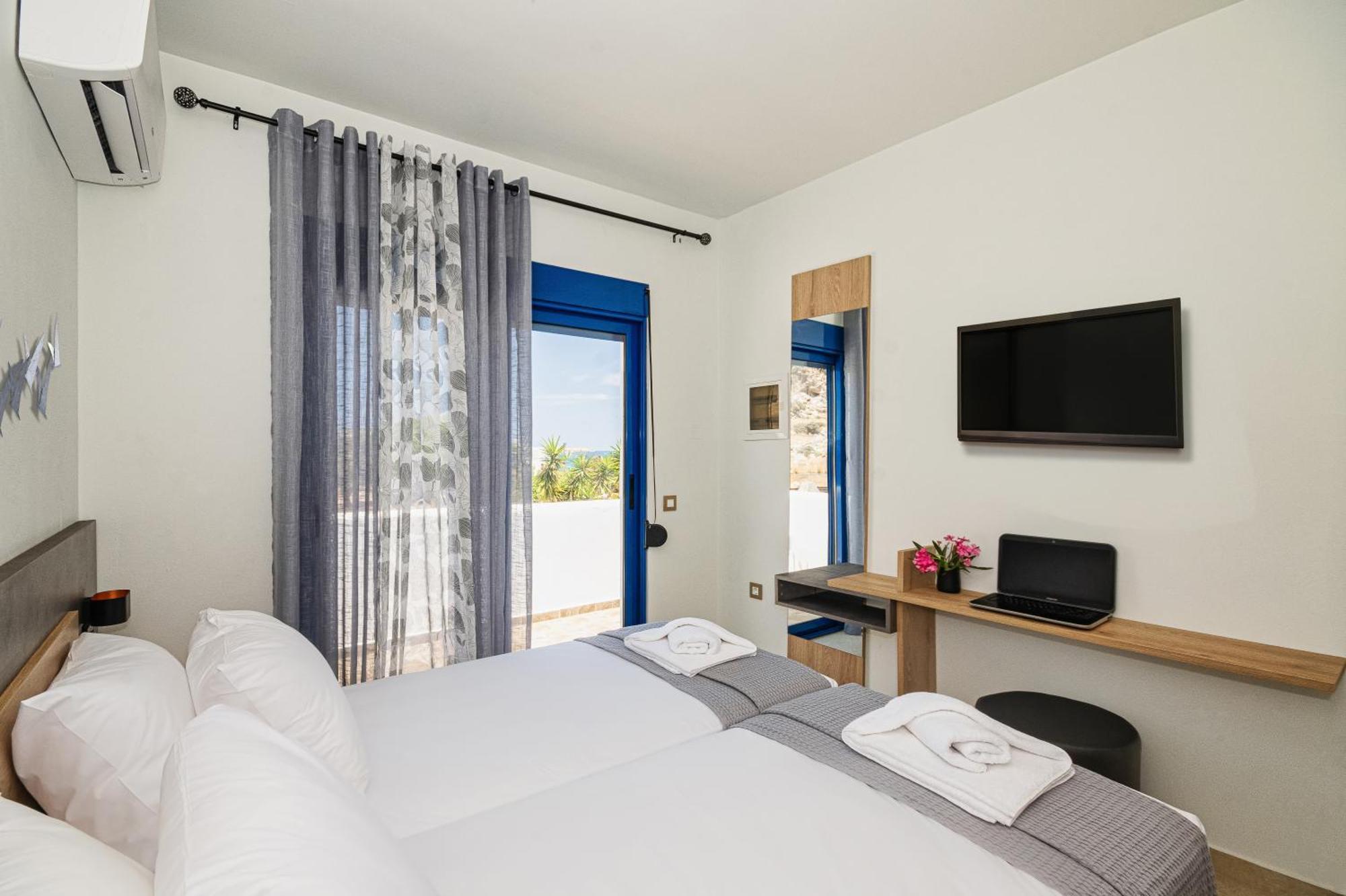 Villa Mariani II - In Lothiarika, Newly Renovated June 2024, Private Pool, Lindos 10 Min, Beach 120M Лардос Екстериор снимка