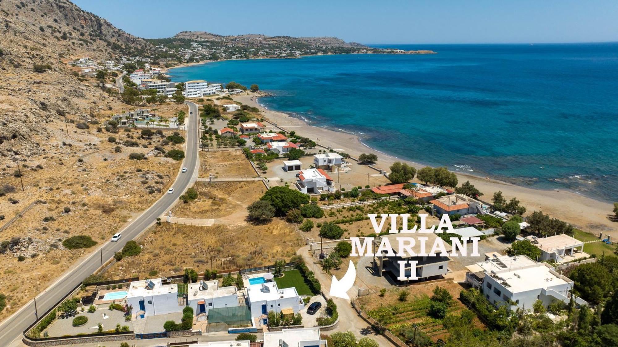 Villa Mariani II - In Lothiarika, Newly Renovated June 2024, Private Pool, Lindos 10 Min, Beach 120M Лардос Екстериор снимка